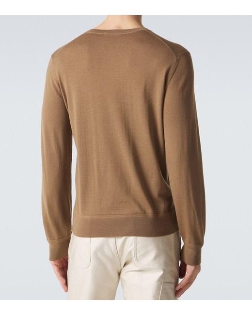 Tom Ford Brown Wool Sweater for men