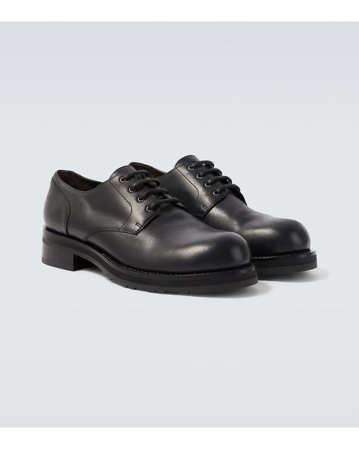 Stringate Derby di The Row in Black da Uomo