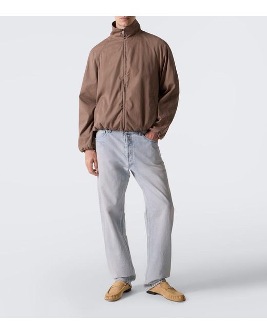 The Row Natural Suede Loafers for men