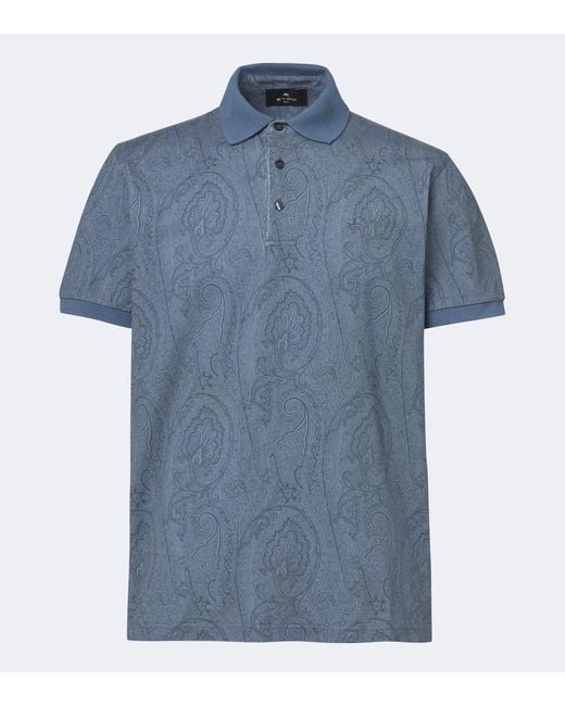 Polo di Etro in Blue da Uomo