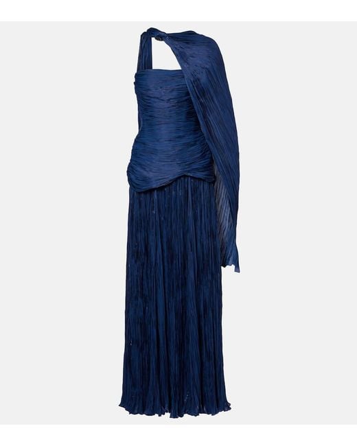 Marmar Halim Blue Robe