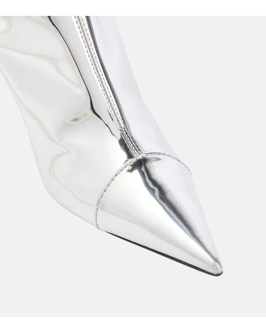Alexandre Vauthier Multicolor Alex 105 Metallic Knee-High Boots