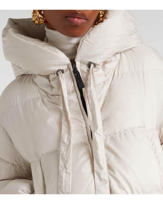 Chaqueta De Plumas The Cube Seif Max Mara de color Natural