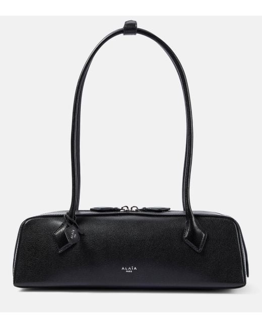 Alaïa Black Le Teckel Leather Shoulder Bag