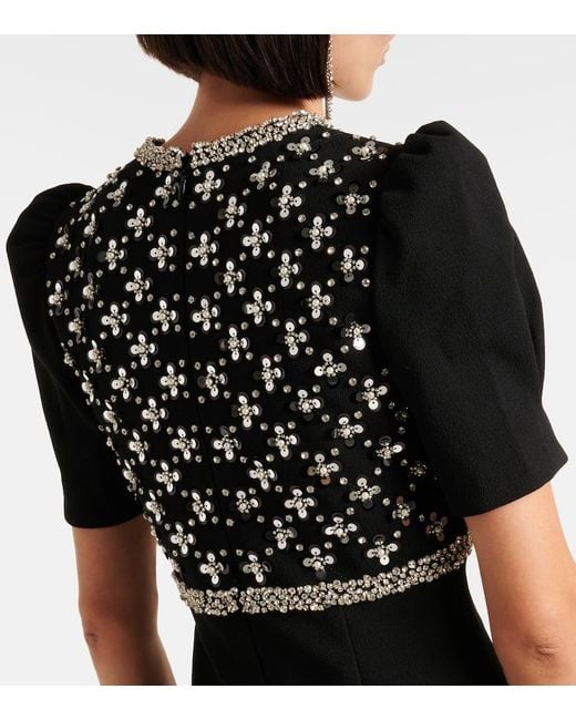 【REBECCA VALLANCE x Nicky Hilton】ARIANNA リボン装飾ミディ Rebecca Vallance X Nicky Hilton Arianna Embellished Midi
