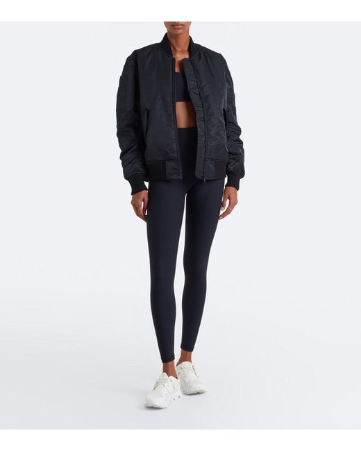 The Upside Black Tribute Bomber Jacket