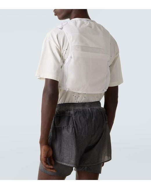 Satisfy Laufweste Justice Cordura in White für Herren