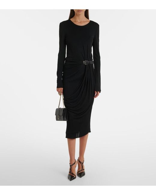 Tom Ford Black Kara Mini Leather Shoulder Bag
