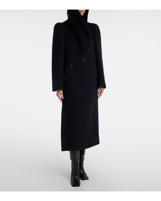 Alaïa Black Overknee-Stiefel Aus Leder