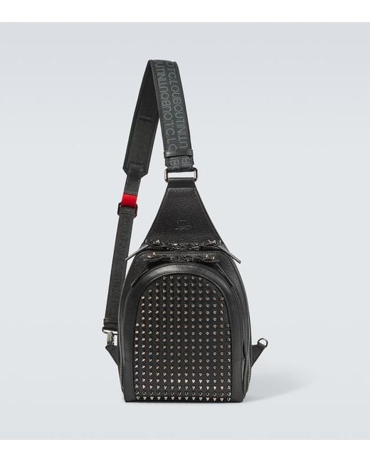 Christian Louboutin Loubifunk Crossbody Bag in Black for Men