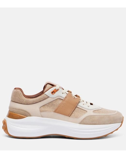 Baskets Tod's en coloris Natural