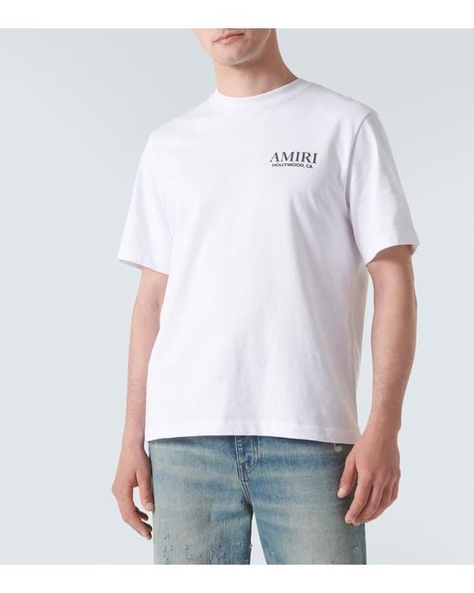 Amiri T-Shirt aus Baumwoll-Jersey in White für Herren