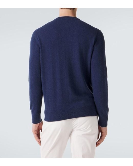 Pullover di Eleventy in Blue da Uomo