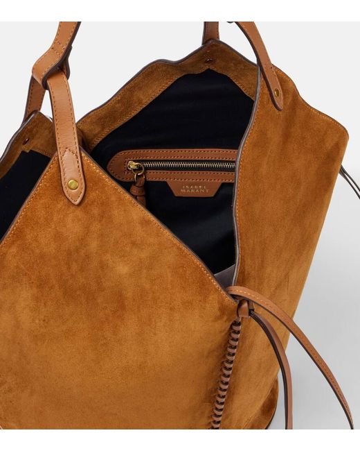 Borsa A Spalla Tampa di Isabel Marant in Brown