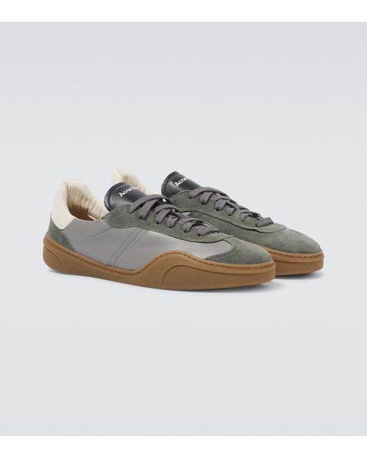 Zapatillas Bars M De Ante Y Piel Acne de hombre de color Gray