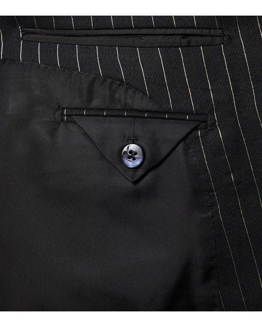 Tom Ford Blazer Aus Einem Wollgemisch in Black für Herren