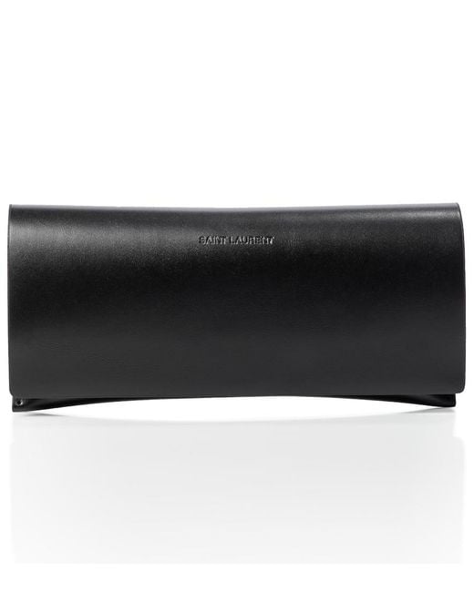Saint Laurent Brown Sl 567 Oval Sunglasses