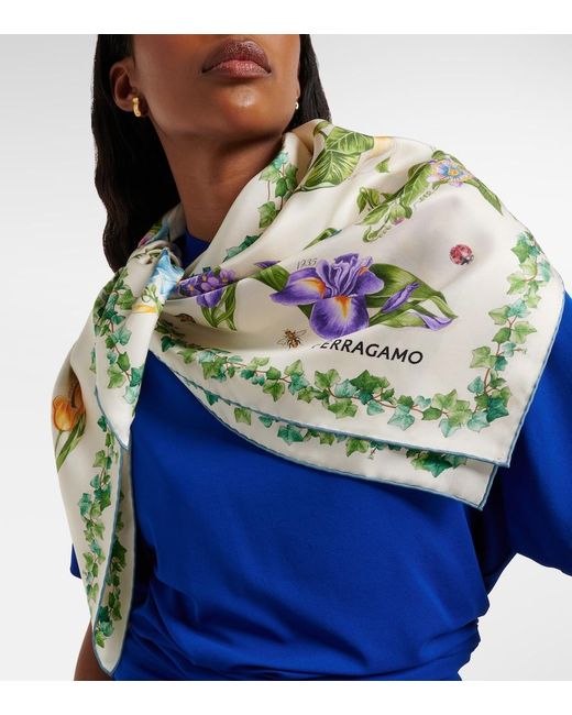 Sciarpa di Ferragamo in Green