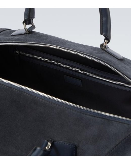Borsa Da Viaggio di Kiton in Black da Uomo