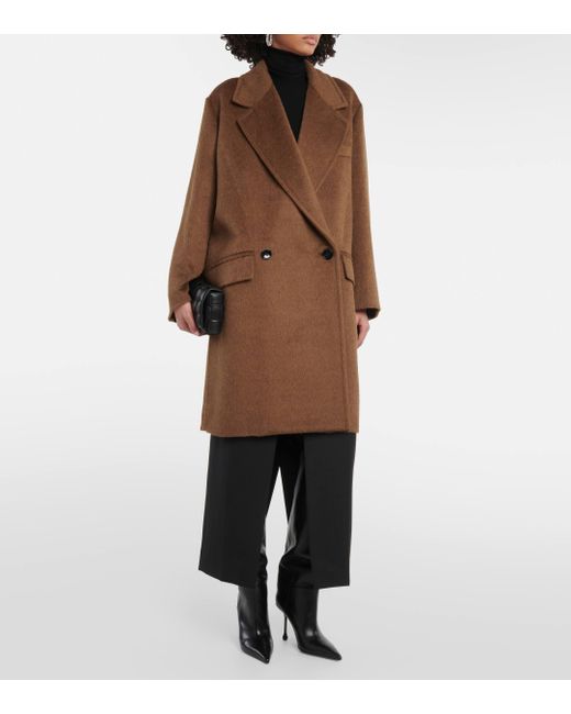 Dorothee Schumacher Brown Urban Attraction Wool-blend Coat