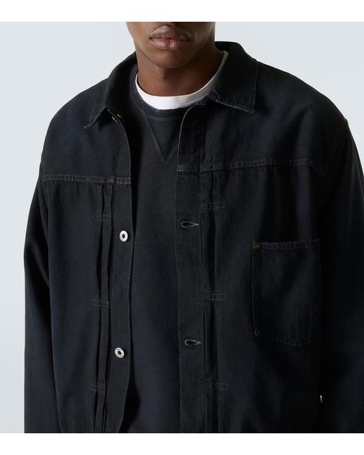 A.PRESSE Blue 1St Type Denim Jacket for men