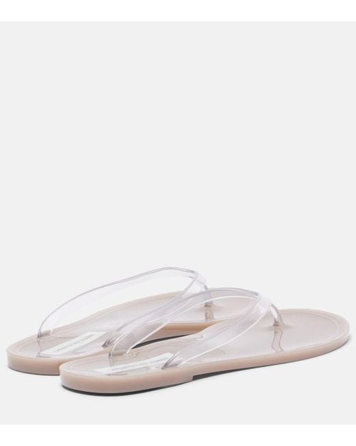 Christopher Esber White Jo Thong Sandals