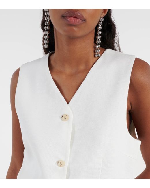 Sir. The Label White Clemence Vest