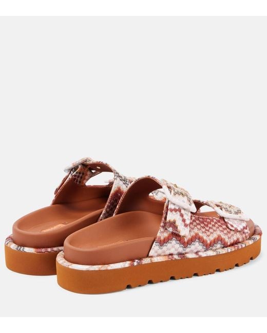 Missoni Brown Clea Sandals