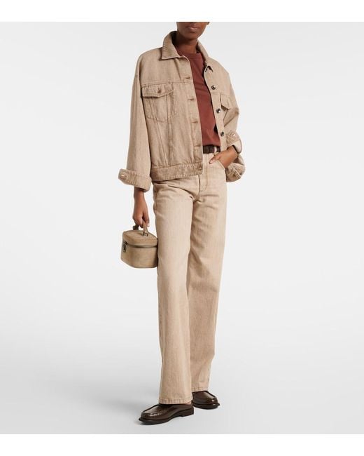 Brunello Cucinelli Red Cotton Jersey T-Shirt