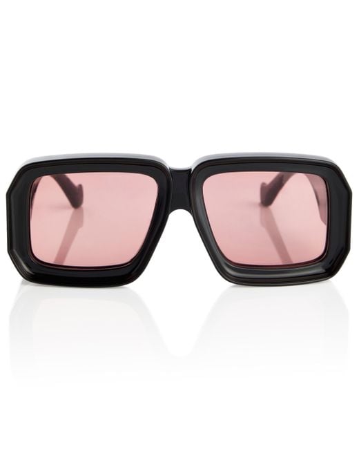 Loewe Pink Paula's Ibiza Eckige Sonnenbrille