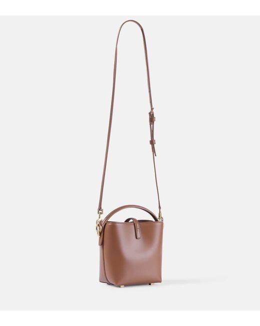Le 37 Mini Spalla Borsa di Saint Laurent in Brown