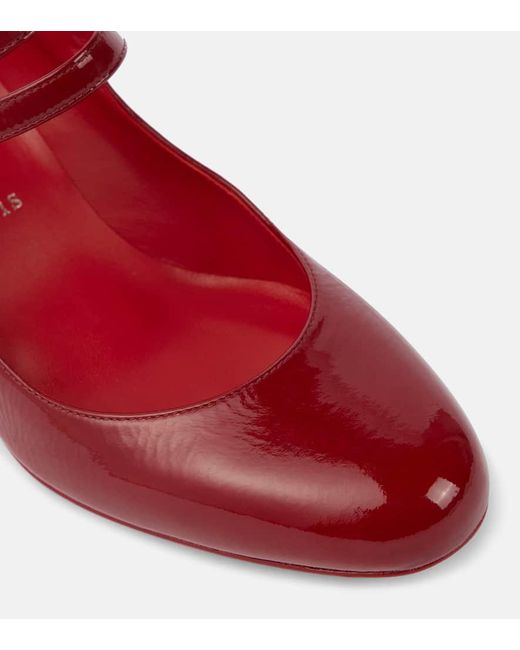 Pumps Miss Jane 55 di Christian Louboutin in Red