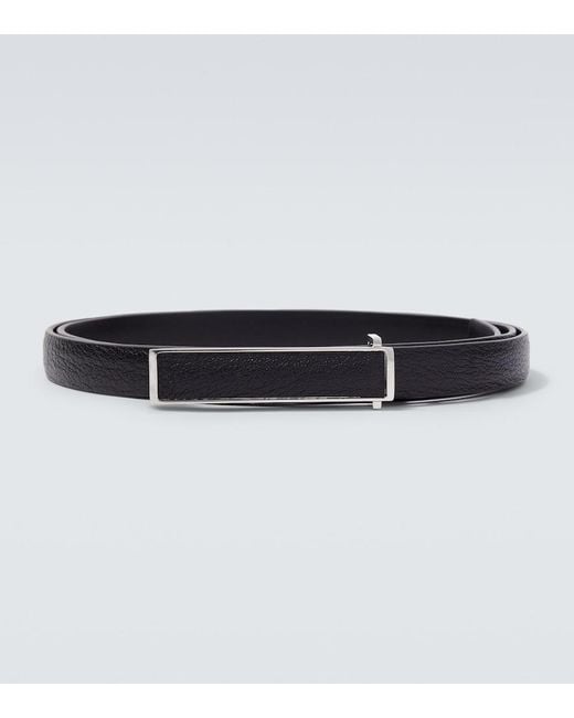 Tom Ford Black Leather Belt for men
