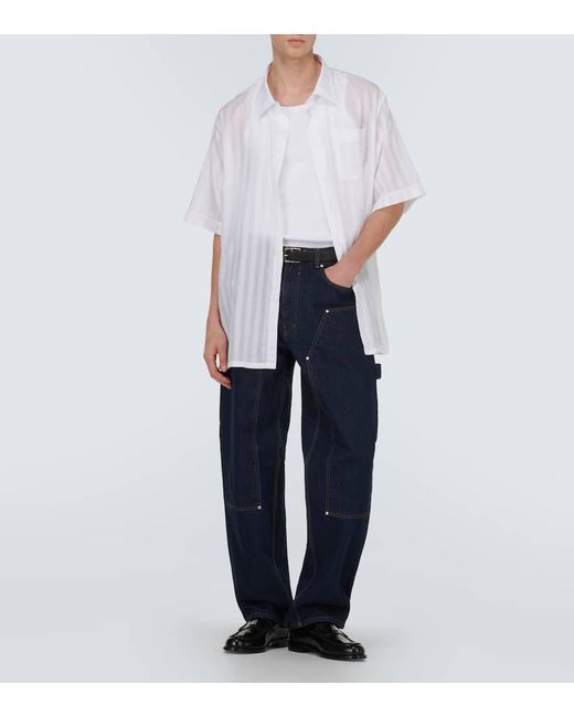 Givenchy Hemd aus Baumwoll-Voile in White für Herren