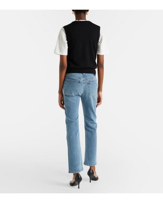 TOVE Blue Marlo Straight Jeans