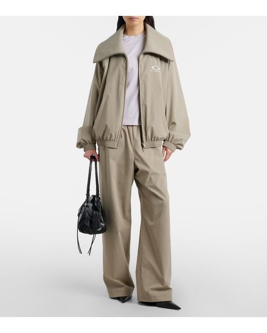 Balenciaga Natural Logo Jacket