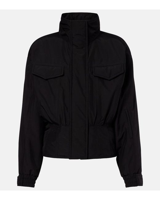 Saint Laurent Black Technical Canvas Jacket