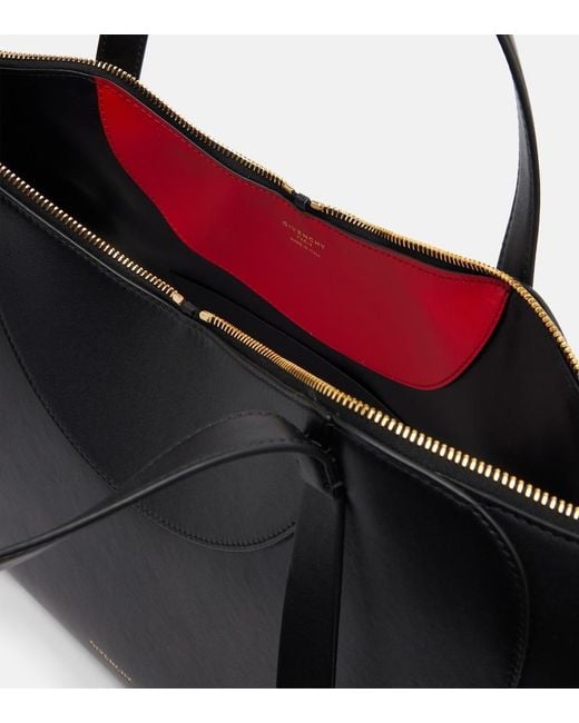 Givenchy Black The Snatch Large Leather Tote Bag