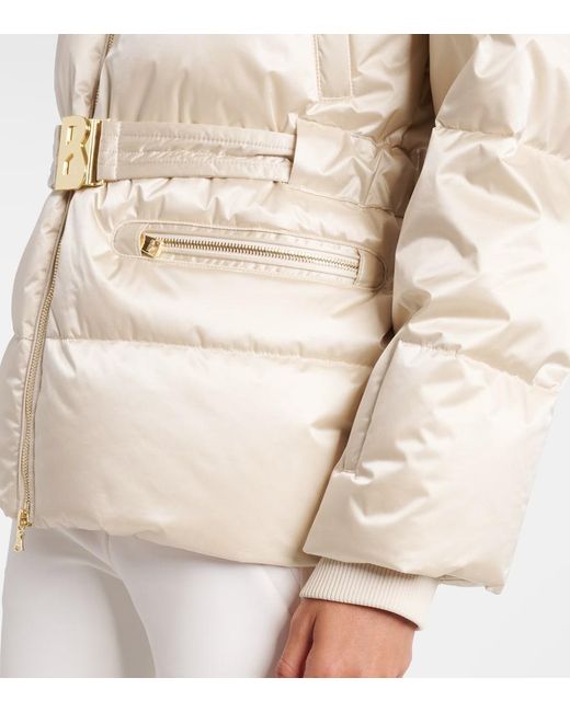 Bogner Natural Lyra Belted Down Ski Jacket