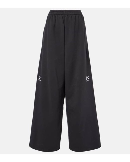 Balenciaga Blue Cotton Sweatpants