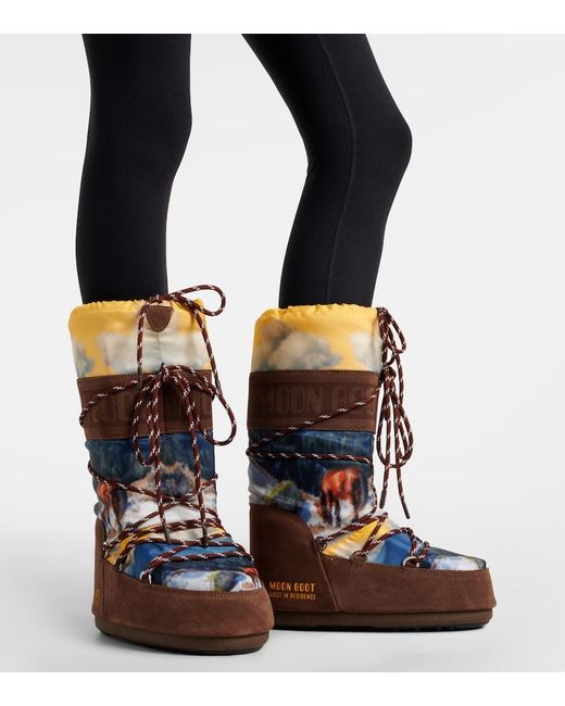 Moon Boot Brown Winter Boots