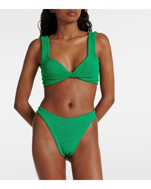 Bikini Juno di Hunza G in Green
