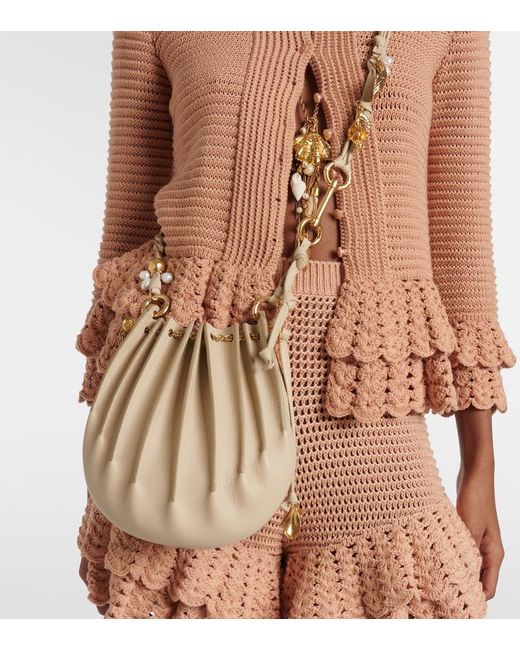 Chloé Metallic Sea Treasures Leather Crossbody Bag