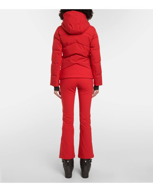 Veste de ski doudoune Avery Fusalp en coloris Red