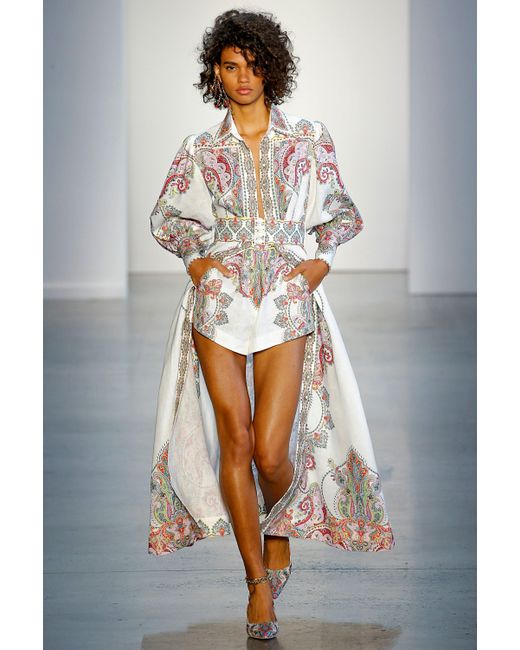 Zimmermann Ninety six Filigree Shirt Lyst Australia