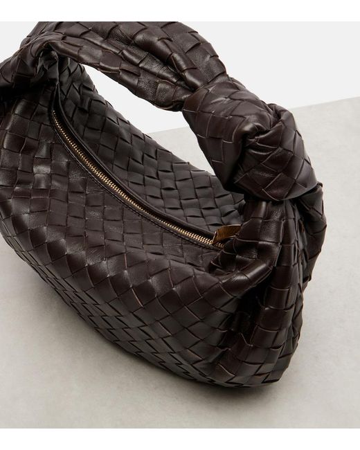 Bottega Veneta Black Tote Bag Jodie Small Aus Leder