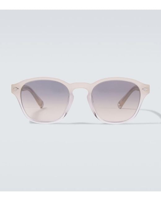 Brunello Cucinelli Natural Round Sunglasses for men
