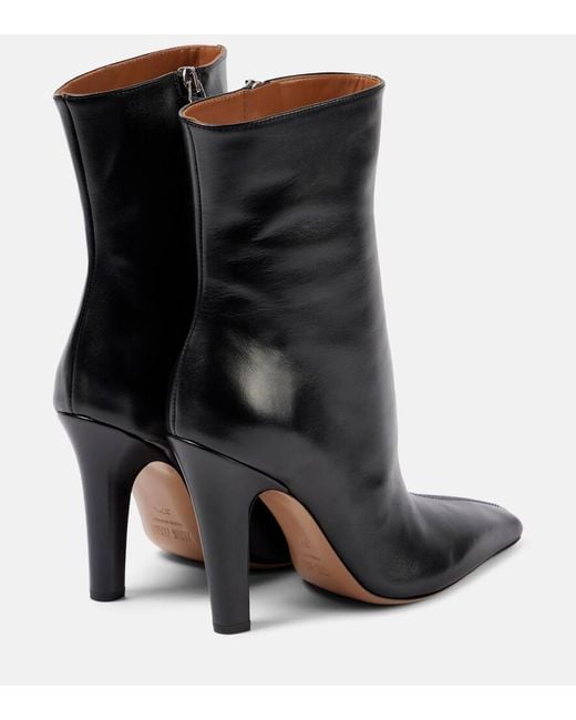 Paris Texas Black Belle 100 Leather Knee-High Boots