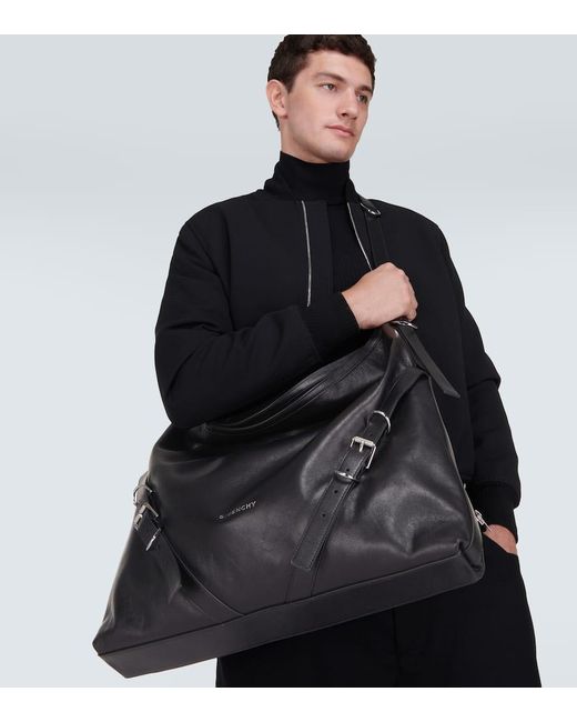 Givenchy Messenger Bag Voyou Large aus Leder in Black für Herren