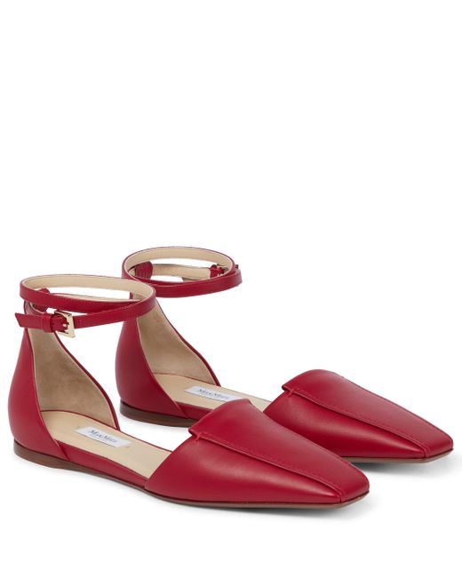max mara ballet flats